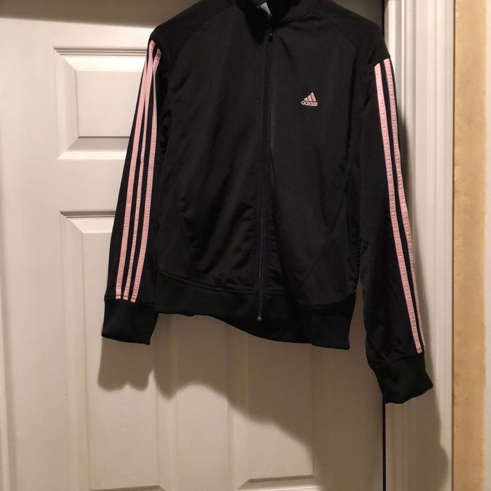 Adidas black and pink track suit - Picture 4 of 8